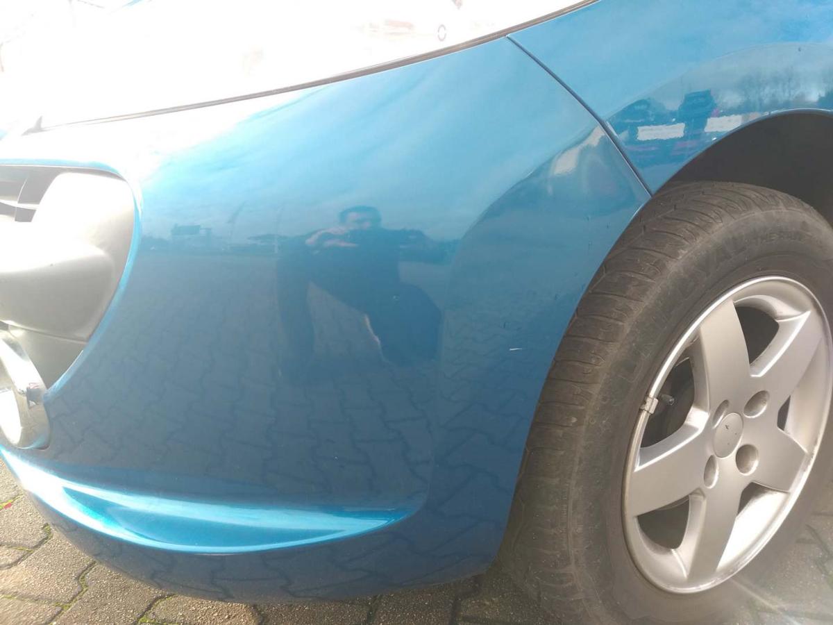 Peugeot 207 original Stoßstange Stossfänger vorn KMU Blaumetallic Bj.2008 Peugeot 207 original Stoßstange Stossfänger vorn KMU Blaumetallic Bj.2008